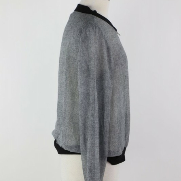 Studio Y Sheer Zippered Jacket - Picture 2 of 3